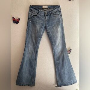 Low Rise Flared Jeans
